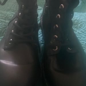 Black Combat Boots